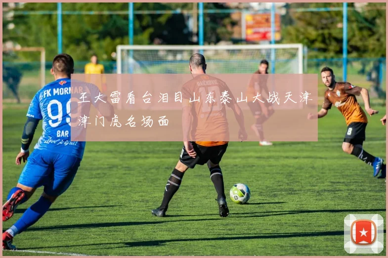 王大雷看台泪目山东泰山大战天津津门虎名场面